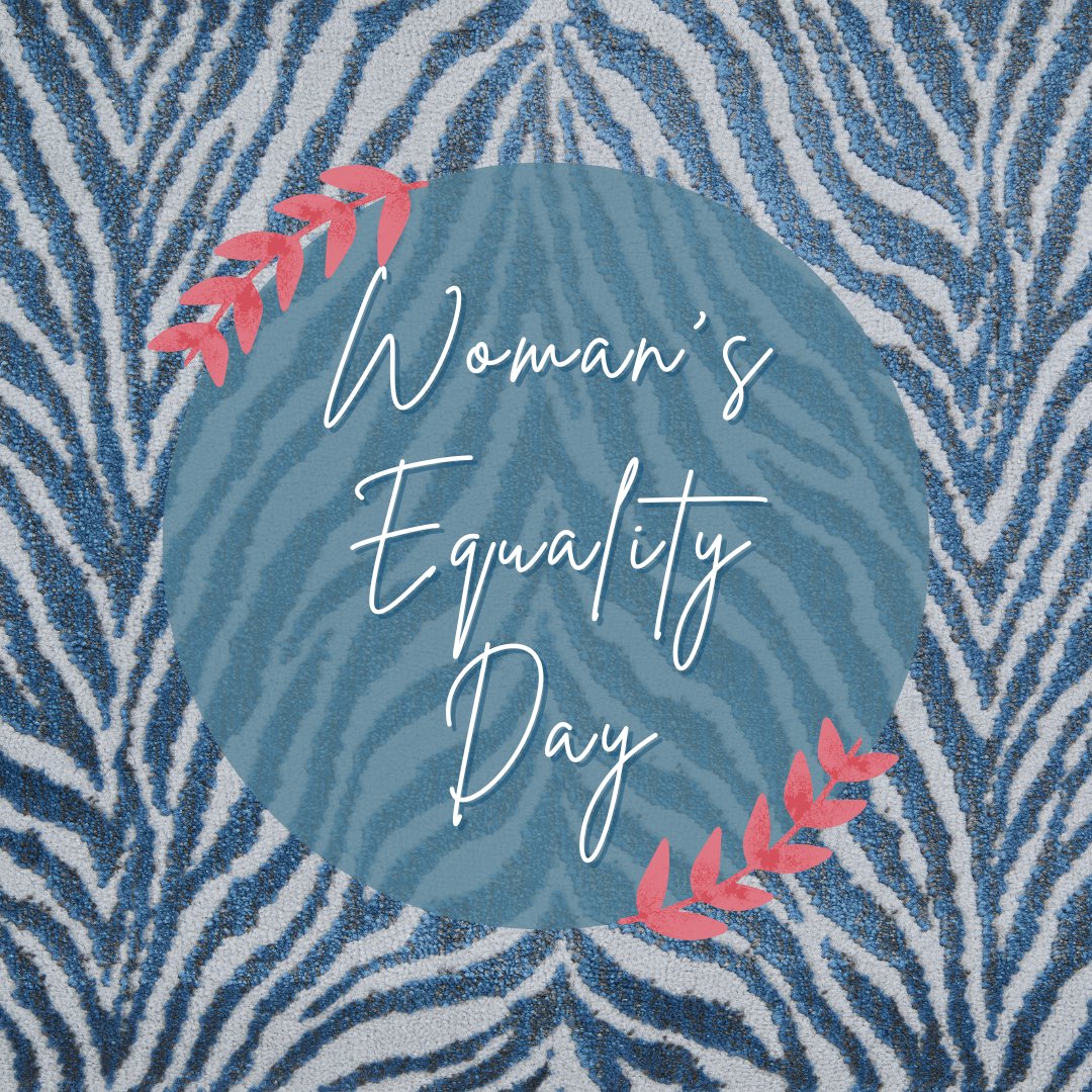 Today we celebrate the woman who crawled so that we can walk, acknowledging the importance of the women’s suffrage movement. There is continuous work being done to ensure that women gain full rights and privileges.  #womensequalityday
