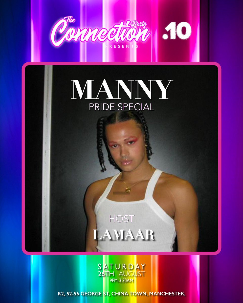 Connectionpuk's tweet photo. #ManchesterPride YOU READY https://t.co/lw2HuEa2U5