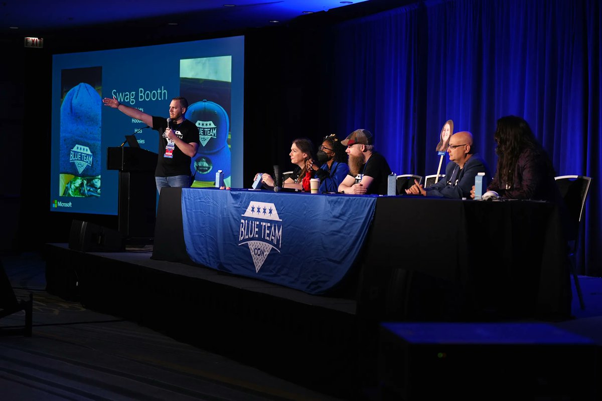 BlueTeamCon's tweet photo. This morning, the Blue Team Con Advisory board kicked off our third iteration of Blue Team Con at the Fairmont Chicago.

Over 720 attendees are present to build community, learn new techniques, tips, and tricks, and also have fun. https://t.co/SPGWvgJzxh