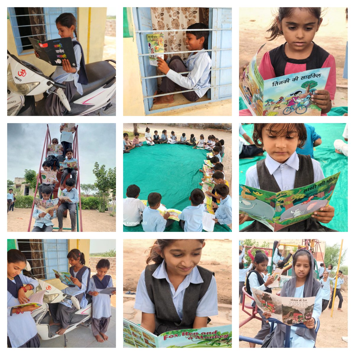 roomtoreadindia's tweet photo. It's time for #PledgeReadingTime 📚 Join us in spreading the joy of reading!. Let's make a difference together! 🌟📖" Watch how to participate in the Pledge Reading time https://t.co/vTFlVGHZU2
#indiagetsreading #teachersaschangemakers https://t.co/GOz3nX6pWo