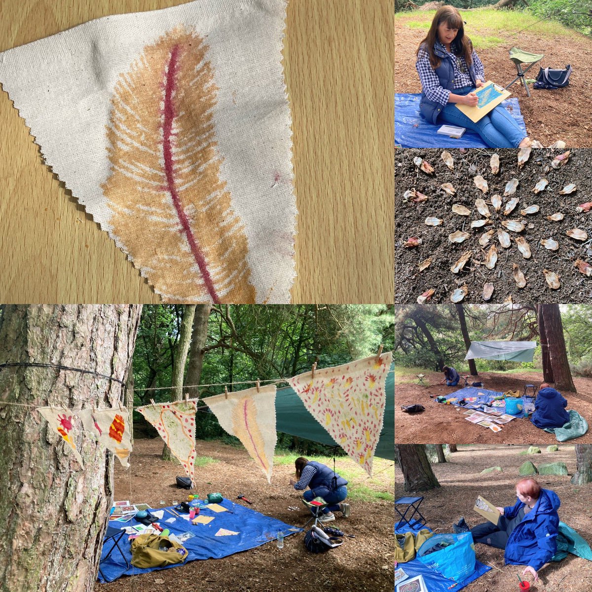 Today’s wellbeing session included breathwork, #sitspot, mindful photography, use of natural dyes, sgraffito, clay work, nature mandalas and a guided #meditation. A beautiful, peaceful and creative morning. Thank you to those who attended. 🌳🙏
@BfdForestSchls