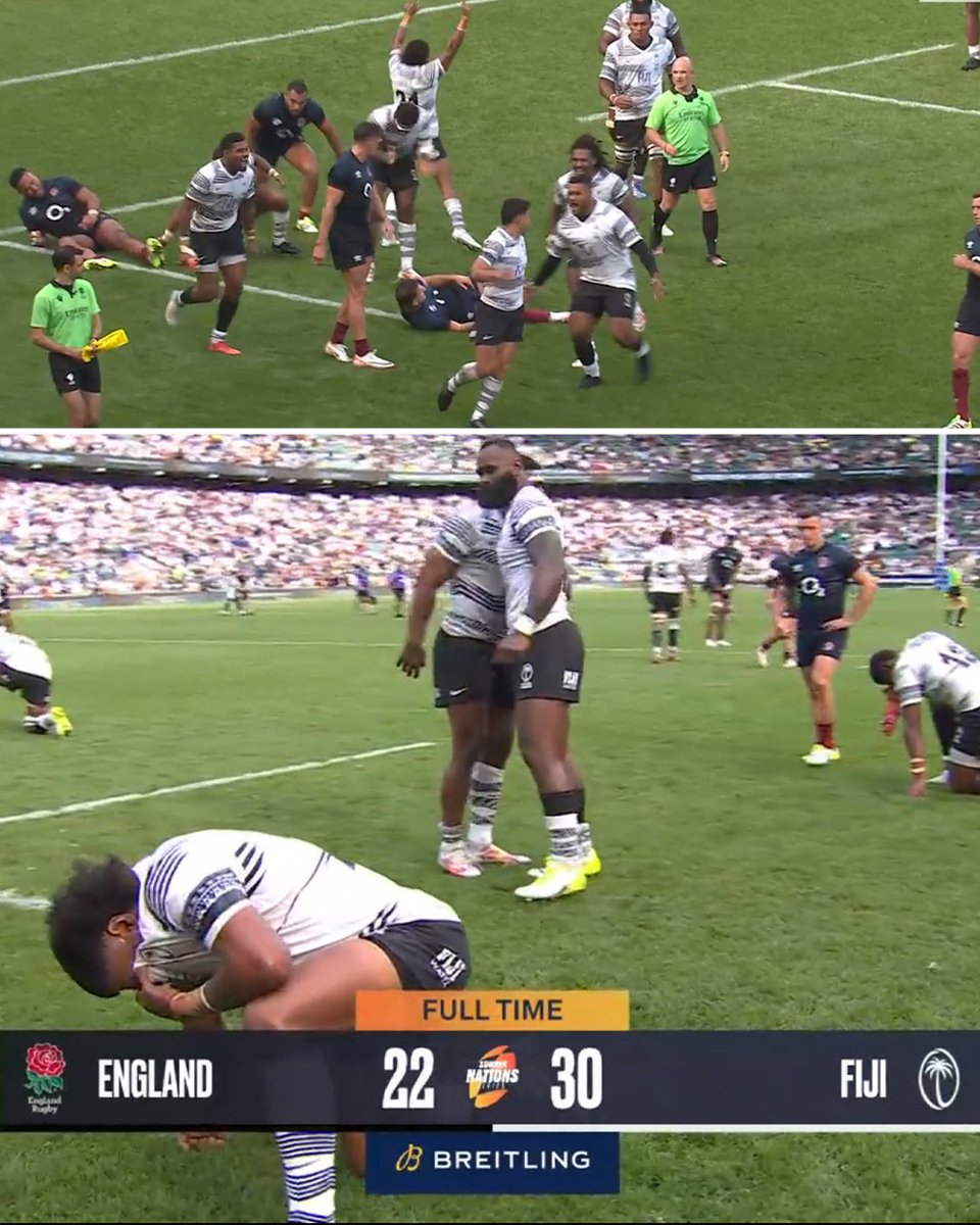 Fiji 🇫🇯 have beaten England at Twickenham 😮

Is this the greatest day in Fijian XV's history?
