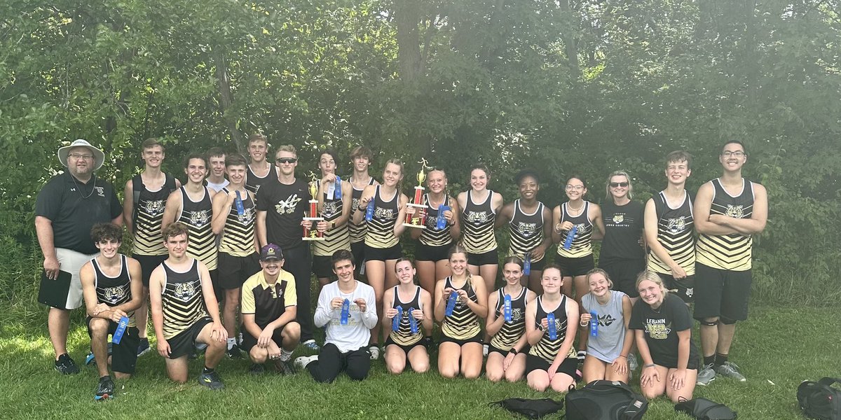 lebanontigers's tweet photo. Congratulations  to the Lebanon Tigers boys and girls cross country teams for capturing first place today at Danville in the Hokum Karem invitational. https://t.co/KLarbeuaZ9