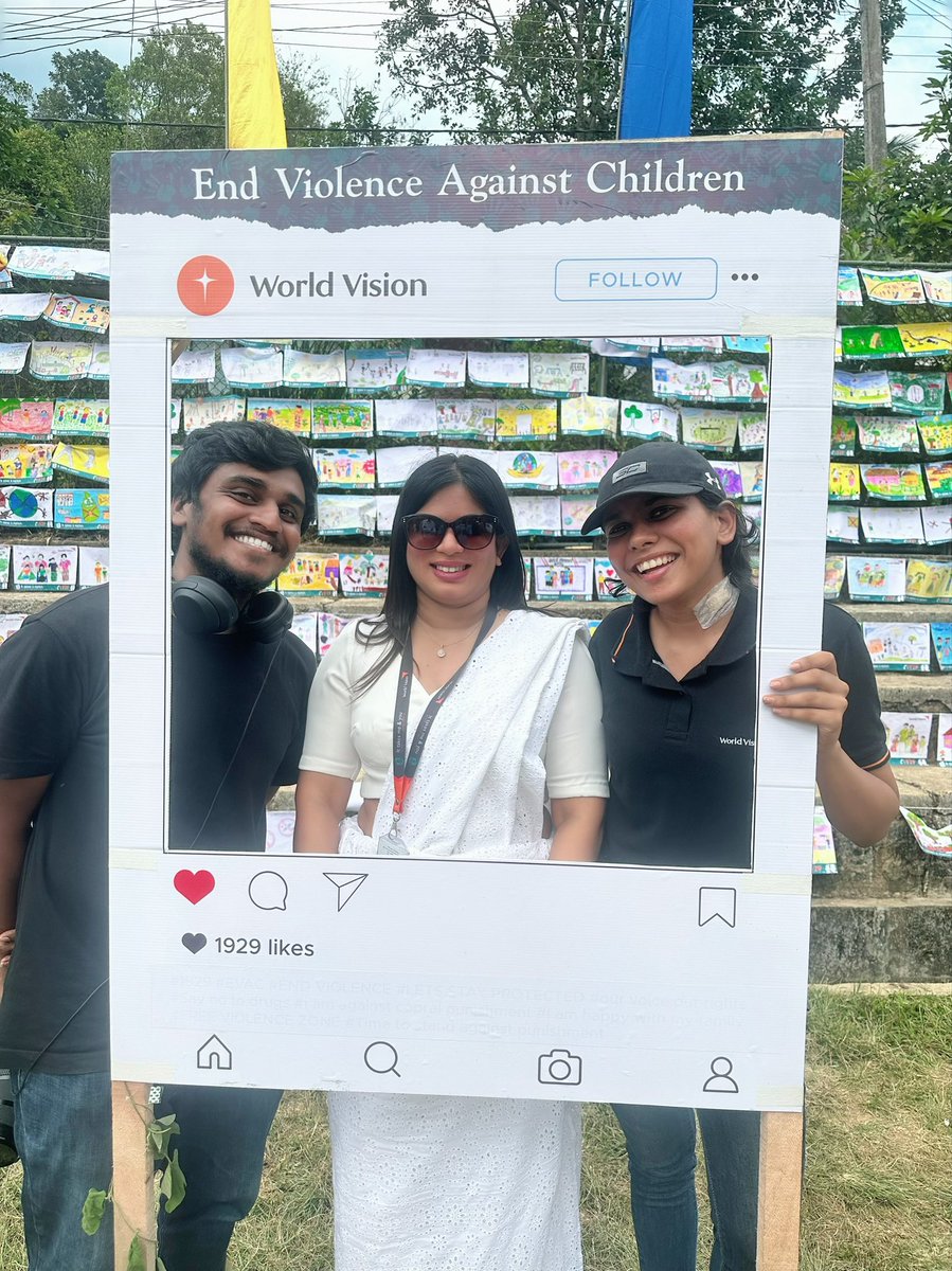 AraliyaT's tweet photo. United we stand to end violence against children in Sri Lanka. 🙏🏻
#walapane #centralprovince #srilanka #lka #childprotection #nationalcampaign #evac #ittakesanation #children #youth https://t.co/fvSQXoNPKS