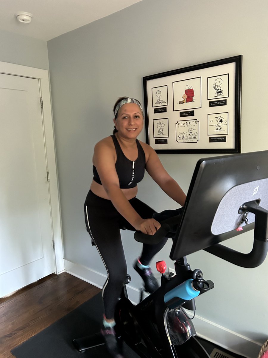 900th ride!!! 60 minutes with ⁦<a href="/MattWilpers/">Matt Wilpers</a>⁩ #powerzone. Now I need a nap.