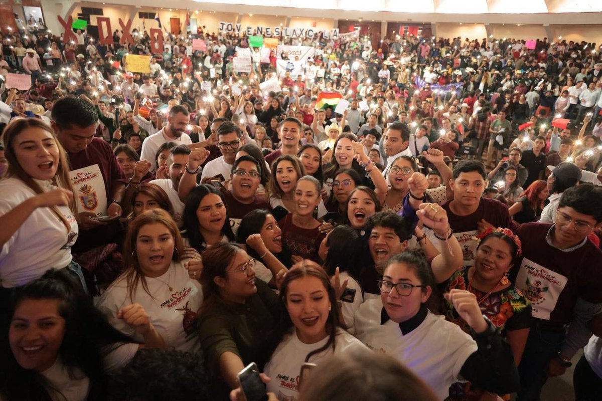 Todo México ya decidido quién será la coordinadora de nuestro País #vamosconClaudia 🇲🇽❤️ ella es quien garantiza la verdadera continuidad de nuestra 4T transformación #Somos #Claudiadores