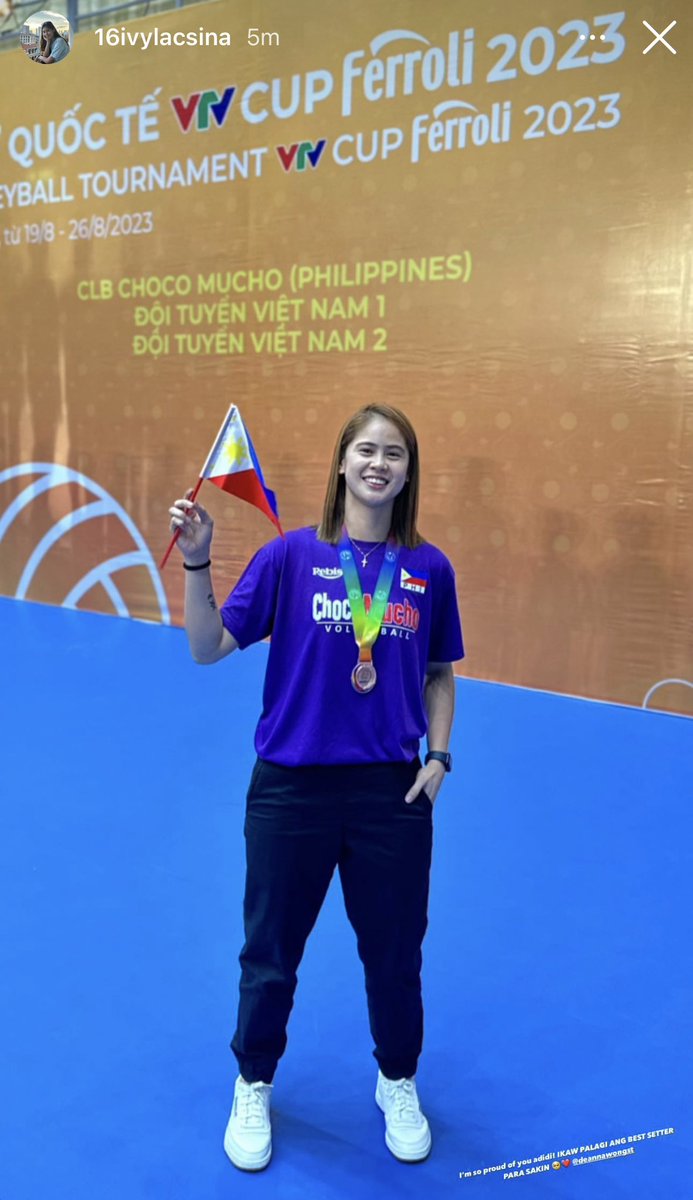 itsmeachelamba's tweet photo. My best setter also🥹💜Congrats Deannawongst ✨ https://t.co/qVSdwzd23C