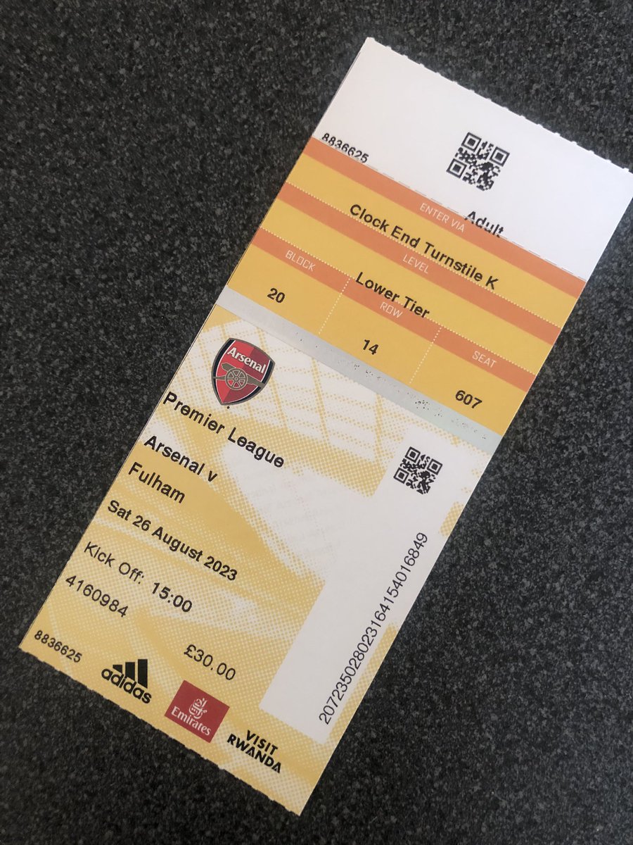 SuperKatPebbles's tweet photo. Best £30 I’ve spent to stay at home after doing my ribs in last weekend Fulham draw 2-2 & I didn’t get rained on ⚫️⚪️@fulhamfc #FulhamFC #ARSvFUL https://t.co/hkwbZwlyOJ