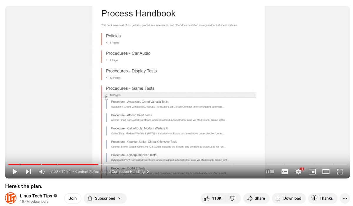 This documentation within the latest <a href="/LinusTech/">Linus Tech Tips</a> video looks a little familiar 🧐