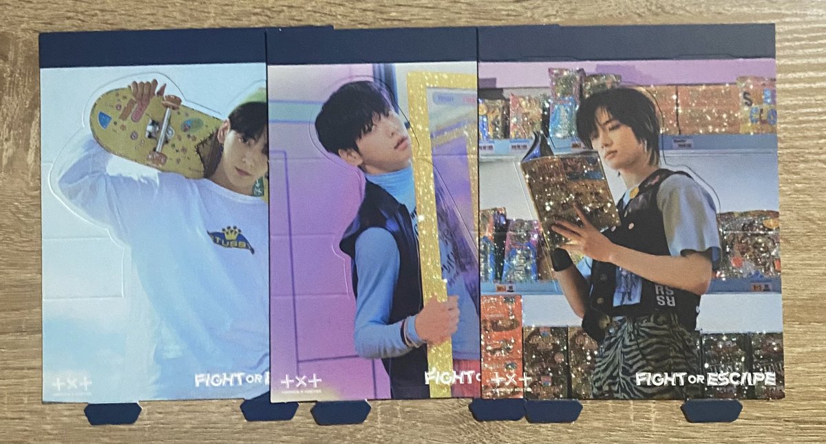 yeonjunhaul's tweet photo. wts lfb ph onhand #jjunsells

txt tccfoe the chaos chapter fight or escape standees - 50 each

fight soobin
escape soobin beomgyu

💵: gcash, bpi qr
🚗: flash, sco
🗓: 2 days reservation / prio PAYO https://t.co/kpkUWAKnWi