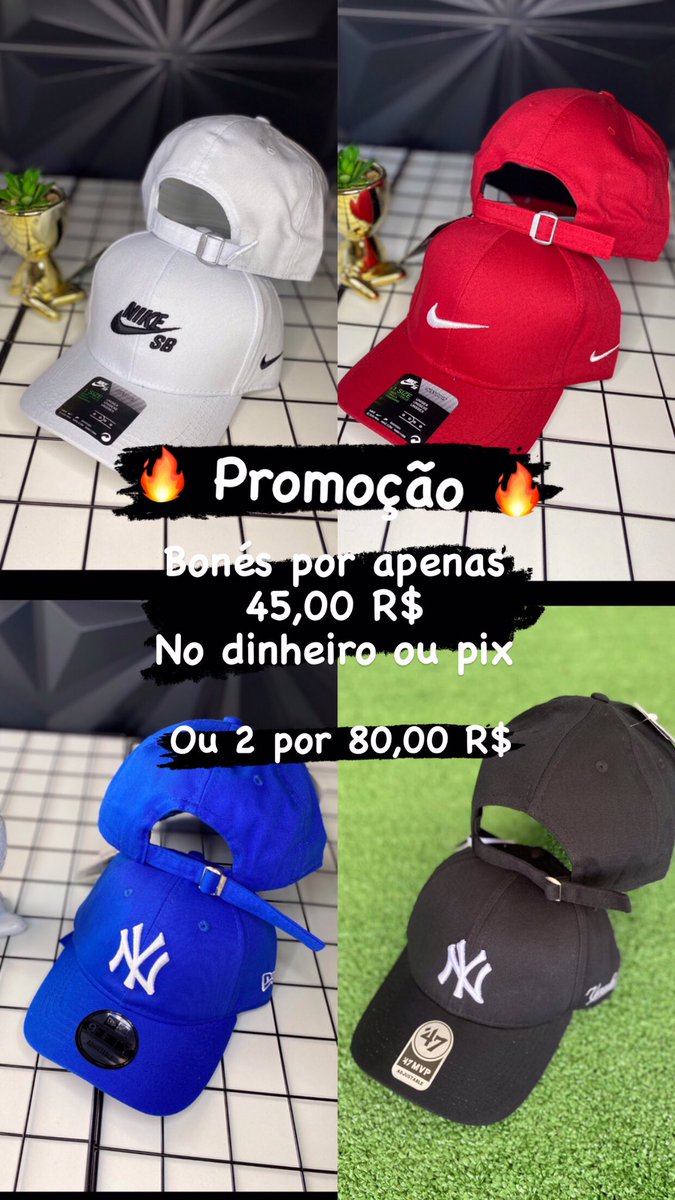 LL_Storeh's tweet photo. 🔥 Bonés Na Promoção 🔥
•
• Excelente Qualidade Por Preço Baixo ✅
•
• Valor: 45,00 R$ no Dinheiro e Pix ✅
•
• Entregamos Em Porto Alegre e Região Metropolitana ✅ https://t.co/BBkzK4LfVE