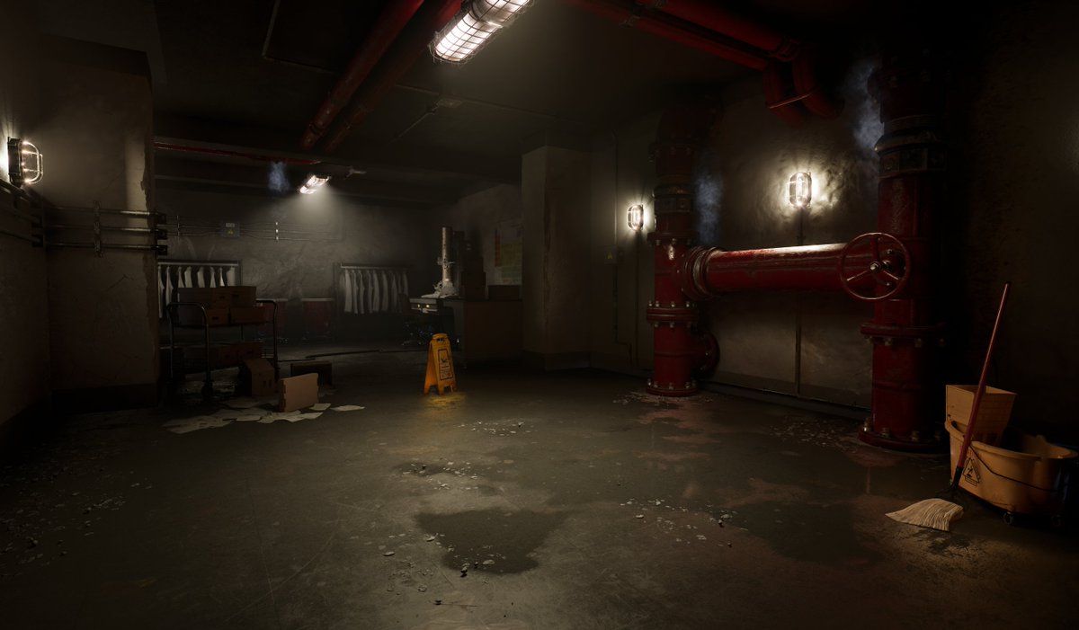 sagamedev's tweet photo. Hi guys! I'm still working on my game, I want to share with you a part of one of the locations, what do you say?

#gamedev #indie #UE5 #3dart #game https://t.co/eAofQJQgY8