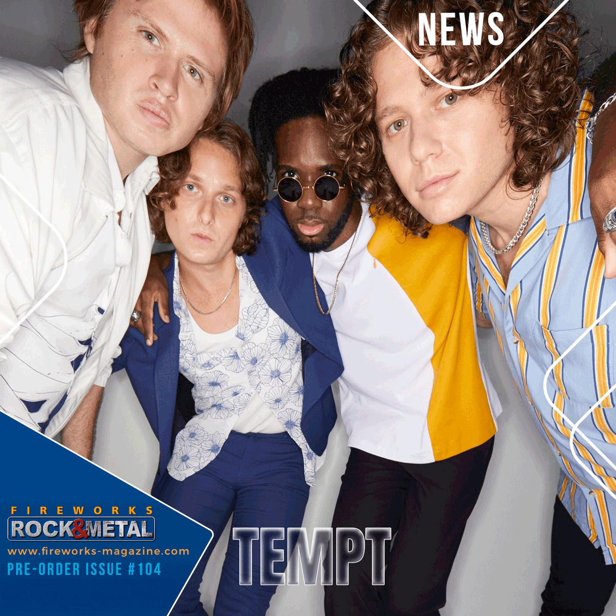 Fireworks_Mag's tweet photo. NICE ONE! TEMPT - New Album "TEMPT" Out Now
https://t.co/VD67Yjx5Oh
@temptband @duffpress
--
Issue #104 is coming SEP 14. Pre-order it from https://t.co/WO2orU9mCH
#rock #metal #rockmusic #metalmusic #musicmagazine #music #rockmagazine #musicreview #tempt #duffpress https://t.co/nH7C6cNxBf