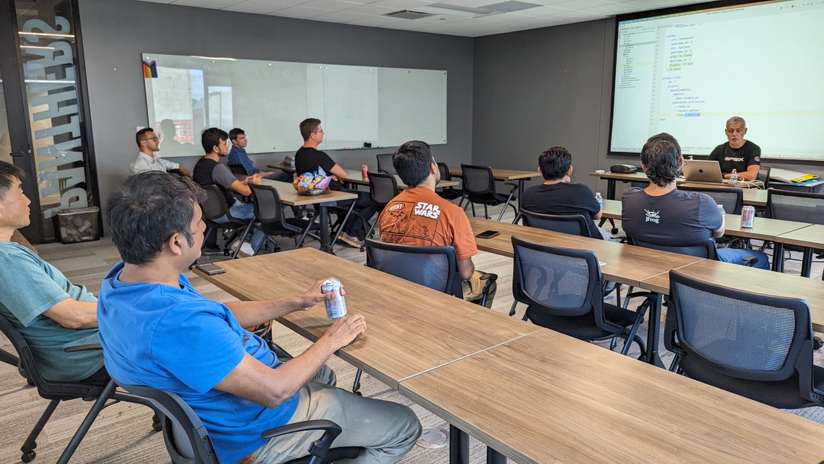 nicolas_frankel's tweet photo. On Thursday, I had a talk on #OpenTelemetry at the @cltjug in the course of my #APISIXUSATour.

Thanks @orlandovaldez_ and attendees for your kind welcome!

Next, @devupconf on Monday. Don't miss it! https://t.co/xlOFfGwCJM