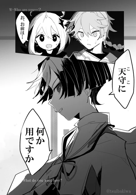 #Aescara #scaramouche 
※影が国崩を捨てなかった世界線(if)
※捏造(頭空っぽにして見てください)
※続くかは分からん 
