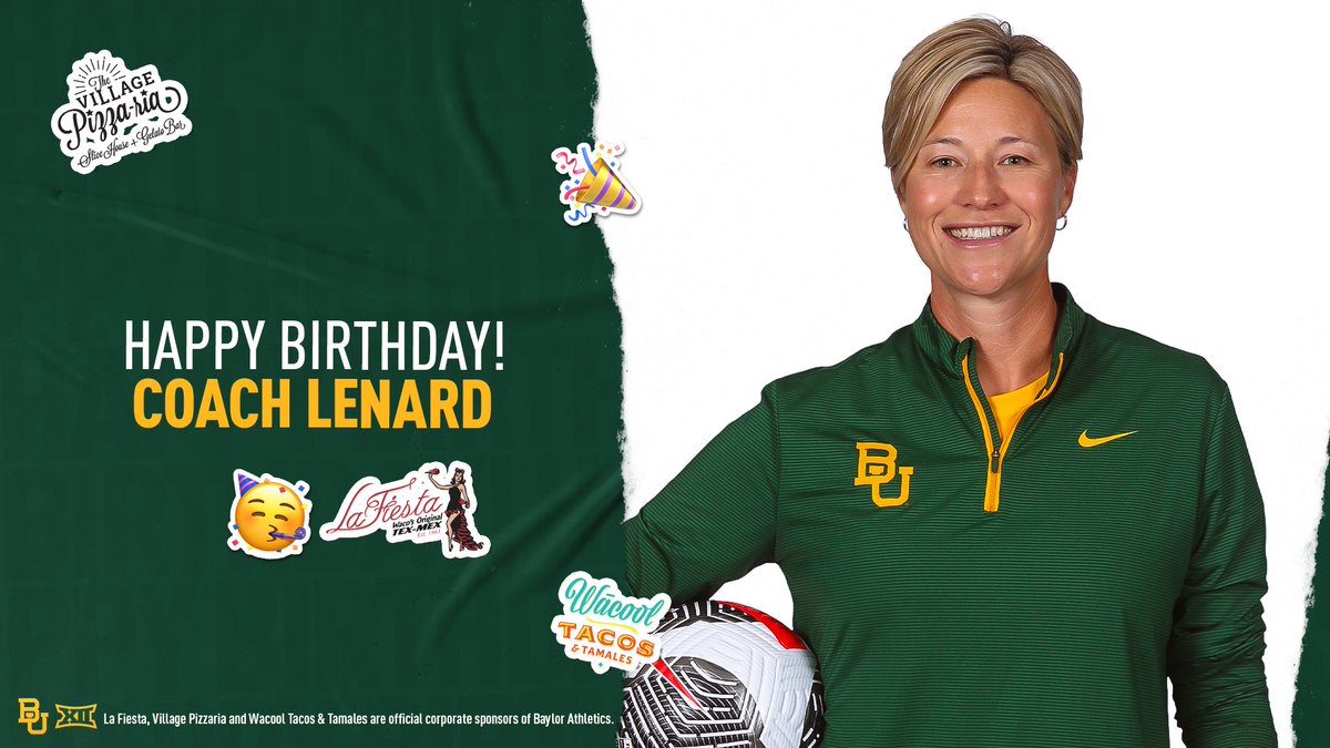 BaylorFutbol's tweet photo. Happy birthday, @MichelleLenard1 🥳

#SicEm | #depthB4height https://t.co/gkiRy7H2P4