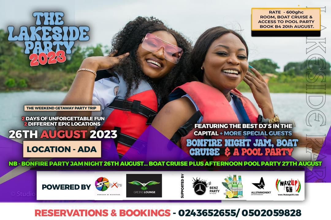 Environment alone be fire 🔥 come get good sights this weekend 😍😍💥🥂🔥 
<a href="/BamNation6/">🐜🐜Tsatsu23 😈🔥 Dblack𓃵🇬🇭 🇬🇭</a> 
<a href="/StudioXtra_Gh/">The Fufu & Vibes Party 😋😋</a> 
#TheLakesideParty23