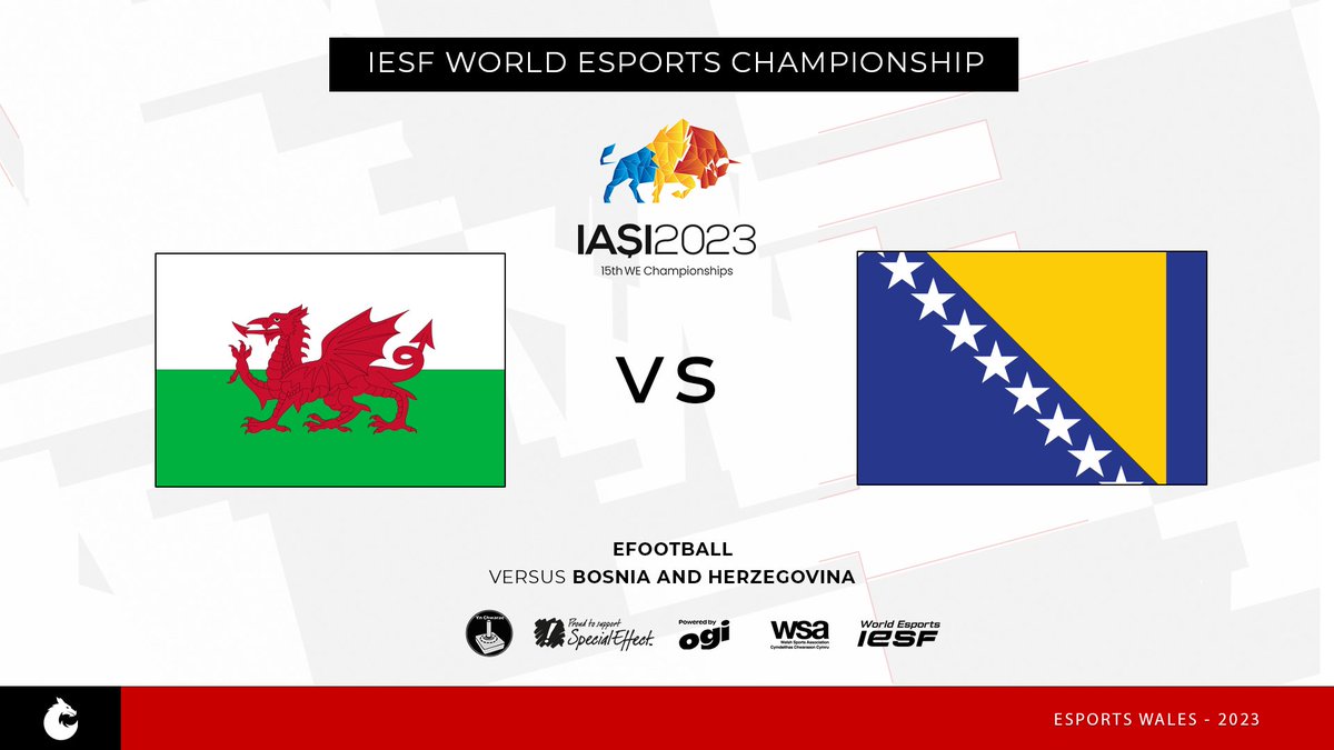 EsportsWales's tweet photo. Brace yourselves as Wales gears up to take on Bosnia and Herzegovina in an epic eFootball showdown! 🎮⚽️

🎮 - Efootball 
🕰️ - 19:30 - GMT+3
🏆 - Group Stage https://t.co/M589xEyJds