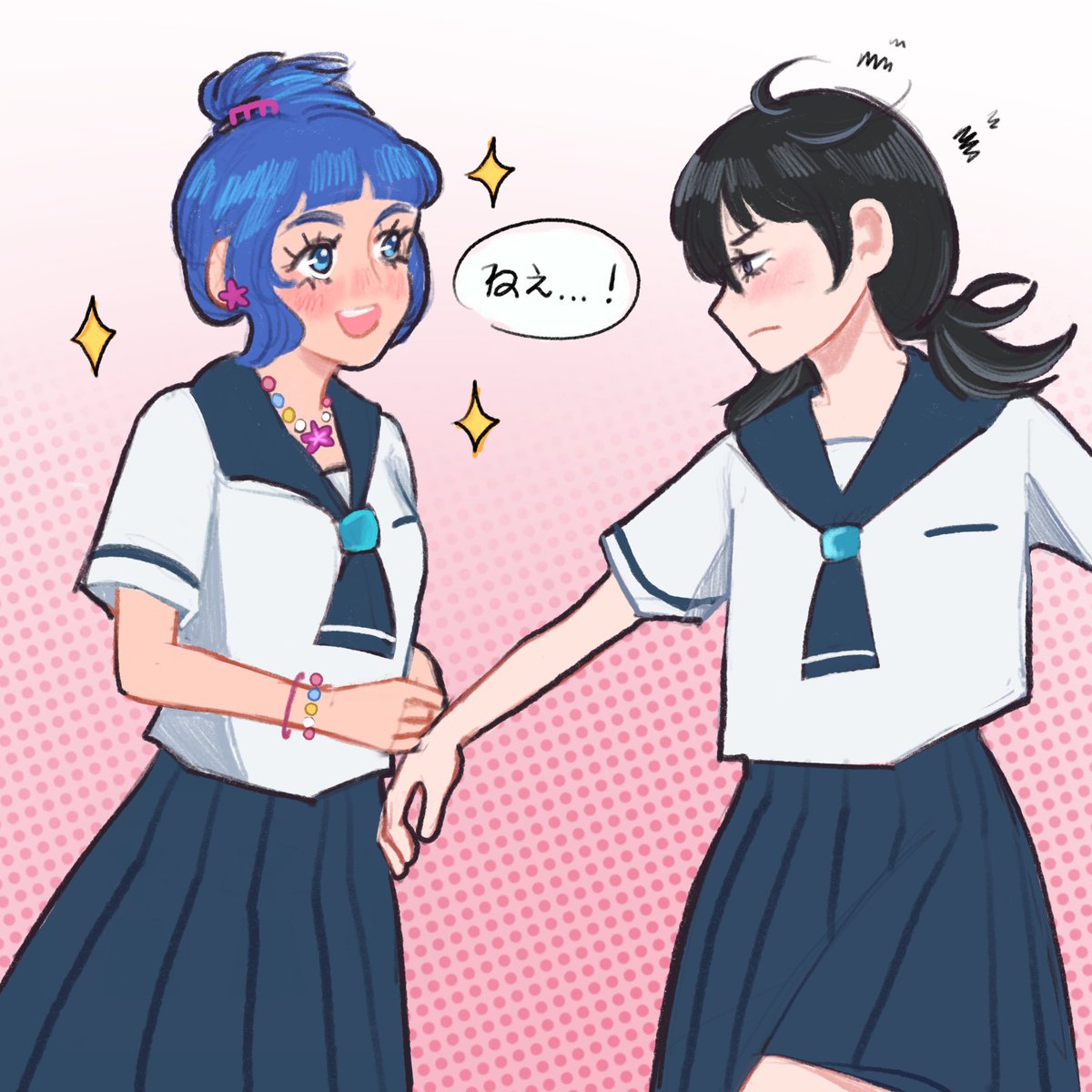 Yuina_SNM's tweet photo. # 1 วันของยุอินะ 

เธอมักจะชอบพูดคุยกับคนอื่นพร้อมกับเล่าเรื่องราวต่างๆให้ฟังเป็นประจำ

หนึ่งในนั้นคือเพื่อนของเธอ โทราเสะ มิอัน

ถึงแม้เธอจะรู้วึกว่าอีกฝ่ายจะไม่ค่อยอยากฟังเธอเท่าไหร่ก็ตาม (´⊙ω⊙`)💦

——
ยุอินะ : นี่ๆๆมิอันจัง คือว่านะ—! ✨

มิอัน: อะไร อะไร (จับ)ทำไม 💢 https://t.co/5K8sAcjmRq