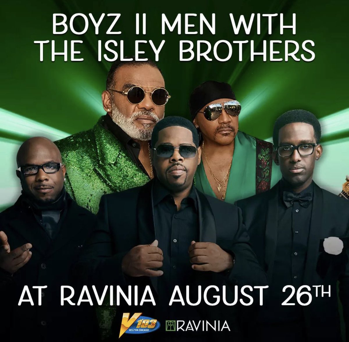 entmktggroup's tweet photo. Our team is in #Chicago tonight with @BoyzIIMen &amp; The #IsleyBrothers! Stop by and grab your exclusive #merch - this is going to be an unbelievable night with two amazing acts. See you there! 

#entertainment #emglive #boyziimen #livemusic #music #soulsaturday #herewego https://t.co/FpByaIx55R