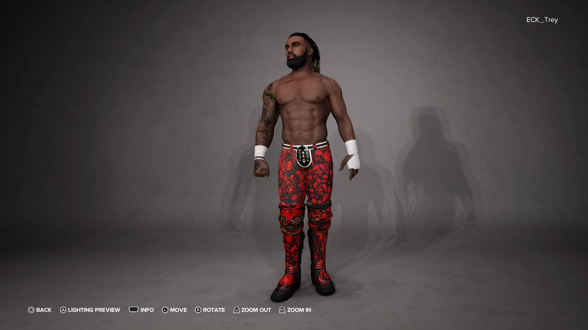 LongLiveTreyvon's tweet photo. Just uploaded my joker/ Carnage attire. Hashtags are #CAW #SHREDDAH https://t.co/twrHDTP5cu
