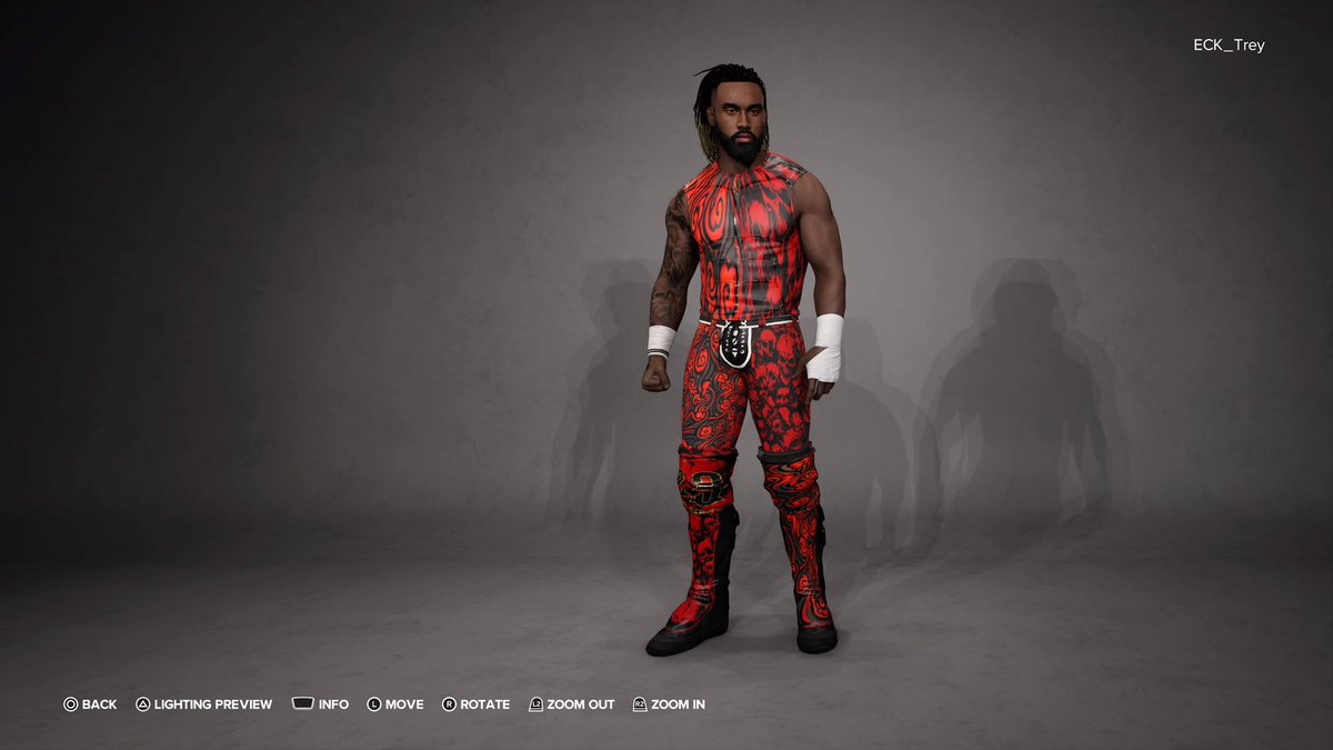 LongLiveTreyvon's tweet photo. Just uploaded my joker/ Carnage attire. Hashtags are #CAW #SHREDDAH https://t.co/twrHDTP5cu