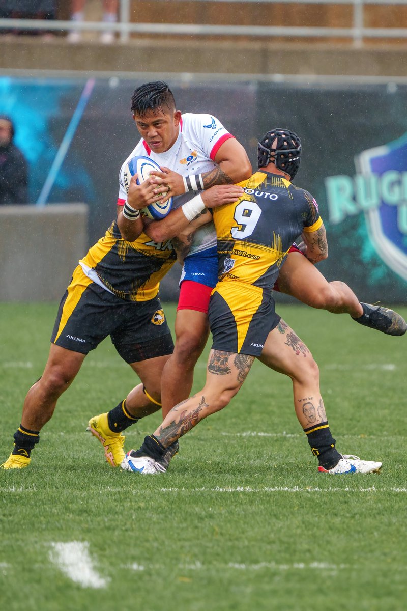 Fresh frames from a rainy day one of the @RugbyTown_USA 7s tournament, where AllArmy Rugby leads the other services undefeated, 3-0. Several current and former WCAP athletes are playing on the All Army Squad for this competition.