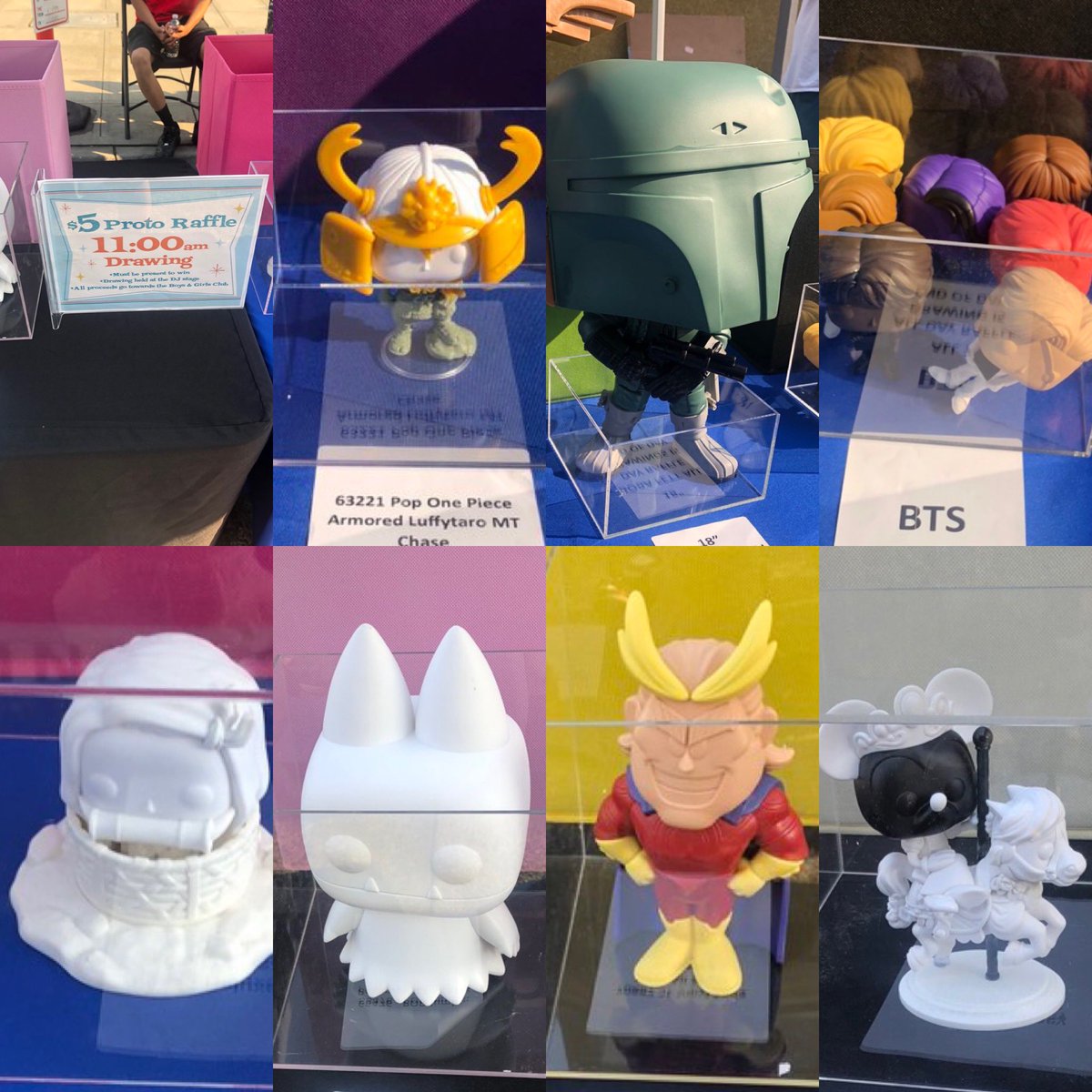 funkofinderz's tweet photo. How man $5 raffle tickets would you buy for a chance at these Protos?
#FunkoFunFest #FunFest #Funko #Pop #FunkoPop #Collectibles #Toys #FunkoFinderz https://t.co/G5Mp02YWoi