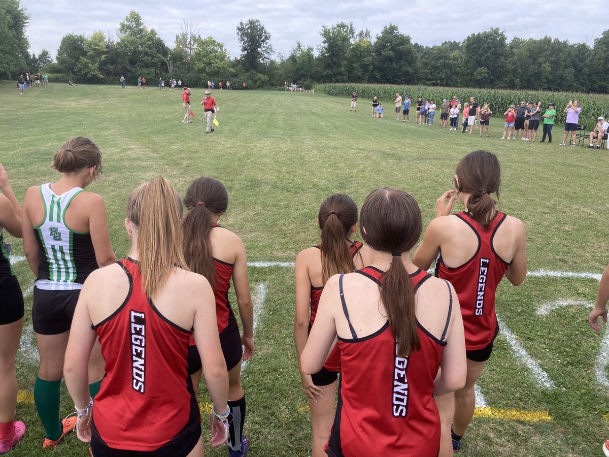 nshsxc's tweet photo. Girls take 8th of 15 at the 2023 Baron Classic.   5 of the 7 Lady Legends ran career personnel best times.   Special shout out to Savannah Bender for an outstanding performance @NSHSlegends. https://t.co/WM5Em0P9vw