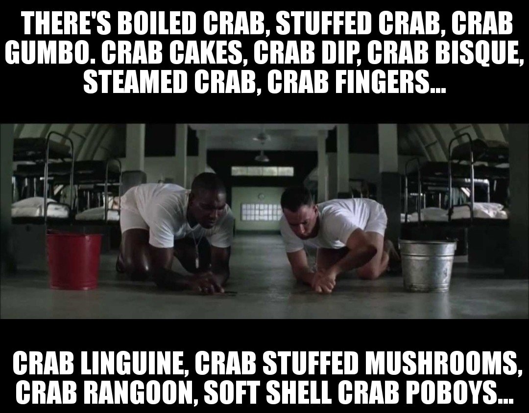 I'd be happy to go to Italy and show those paisans how to catch and cook Blue Crabs.
I'm pretty good at it too.
#HumbleBrag
That's a 'plague' I'd be happy to experience.
#CajunLife
#CajunCuisine