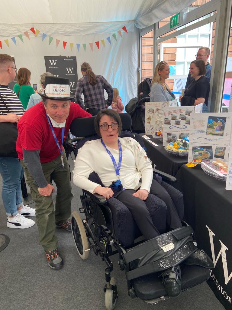 PAMIS had an amazing time at the <a href="/edbookfest/">Edinburgh International Book Festival</a>.  Everyone enjoyed taking part in and celebrating with George Webster at his book event today. 

#pmld #accessibleculture