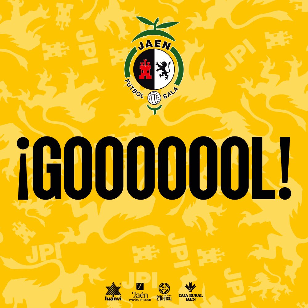🟡 SEGUNDA DIVISIÓN B

⏱ 16' | 4 - 1 | <a href="/JaenFS/">Jaén Paraíso Interior FS</a> "B" - <a href="/FMalacitano/">CD MALACITANO FUTSAL</a> 

⚽ ¡GOOOOL! ¡<a href="/RaulHdezz__/">Raul Hernandez</a>!

#SomosJaén💛#FuturoAmarillo