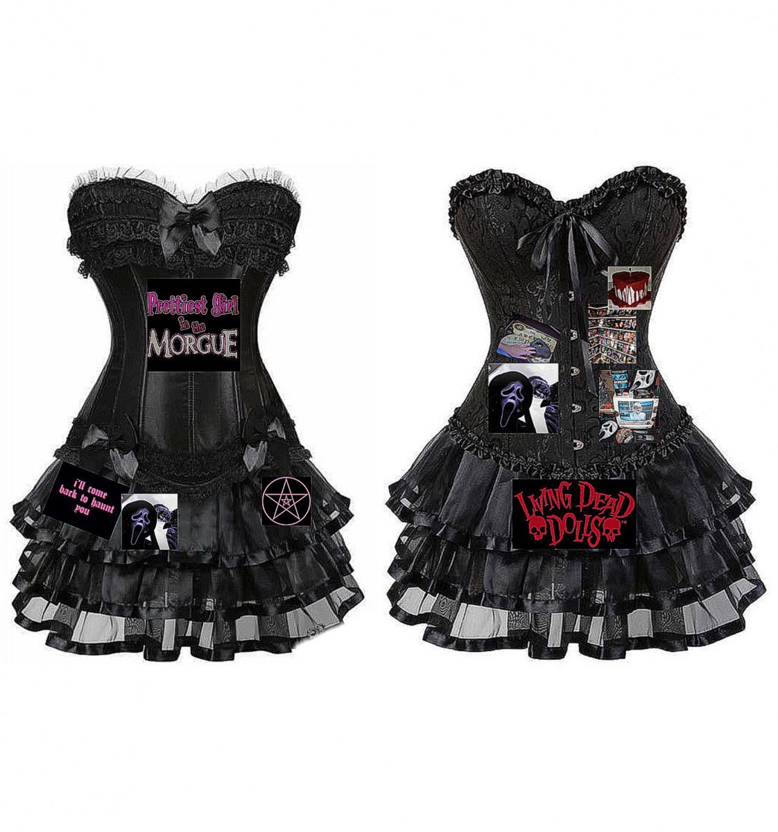 BloodKittyInc's tweet photo. HALLOWEEN IS ALMOST HERE

$75 I will add horror patches to anything in ur closet

DM FOR CUSTOM HORROR DRESS!!
#BLOODKITTY https://t.co/oHwjwyXW8H