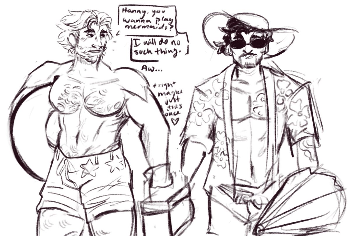 CalDraws_'s tweet photo. Another #yeehan warmup 🥴
#OverwatchFanart #Overwatch2 #Overwatch #colecassidy #hanzoshimada #cassidy #hanzo #sketch #doodle #procreate #digitalart #digitaldrawing https://t.co/MmaKNzirsB