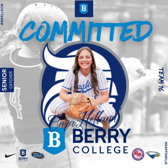 cbholland24's tweet photo. Super excited to announce my commitment to Berry College! Go Vikings 🩵 https://t.co/AV52cAznp2
