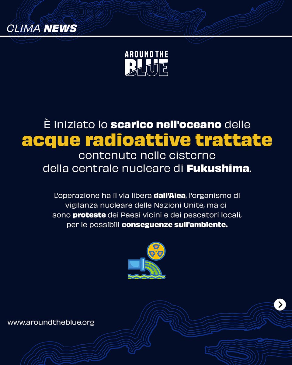 AroundTheBlueIT's tweet photo. Le principali notizie sul clima della settimana 🌊 Sali a bordo del #MaseratiMulti70 per unirti al nostro viaggio #AroundTheBlue con @giovanni_soldini, per studiare lo stato di salute dell'oceano e l'impatto dei cambiamenti climatici ➡️ https://t.co/lb9Lnu4hwa https://t.co/U3NDaQ3LUd