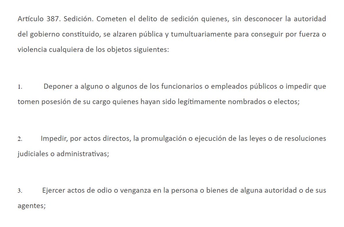 Factor4_GT's tweet photo. 4/8 #Supongamos. En el informe el Ministerio Público, trataría de ligar a periodistas, usuarios de redes sociales y al partido Semilla en una supuesta conspiración para lograr socavar la constitución y generar caos, basándose en los artículos del 385 al 390 del Código Penal. https://t.co/e3sfDTAFN2