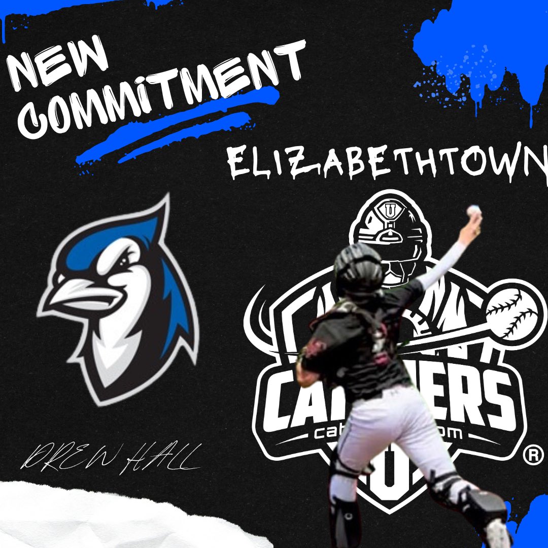 CatchersU's tweet photo. Congratulations to Drew Hall @Drew_Hall2 @MVPBaseball_VA @coachpudge8 on his commitment to play at Elizabethtown College @elizabethtowncollege #catchersu #catcher #collegebaseball #blackhat https://t.co/43U8ki5j1q