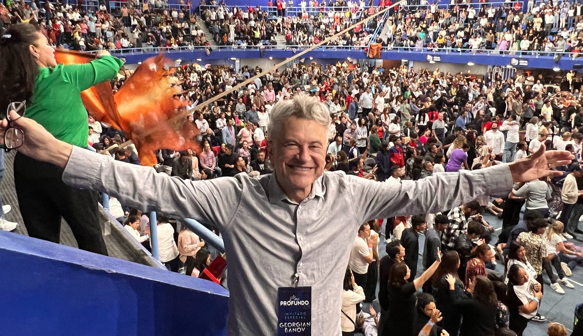 GeorgianBanov's tweet photo. I speak in 2 hours... thanks for your continued prayers, "Pour out your Spirit LORD!" 🙏🔥
MAS PROFUNDO, MEXICO CITY
#masprofundo #revivalalliance #randyclark #heidibaker #billjohnson #GeorgianBanov #johncarolarnott https://t.co/TCmUmnDdWy