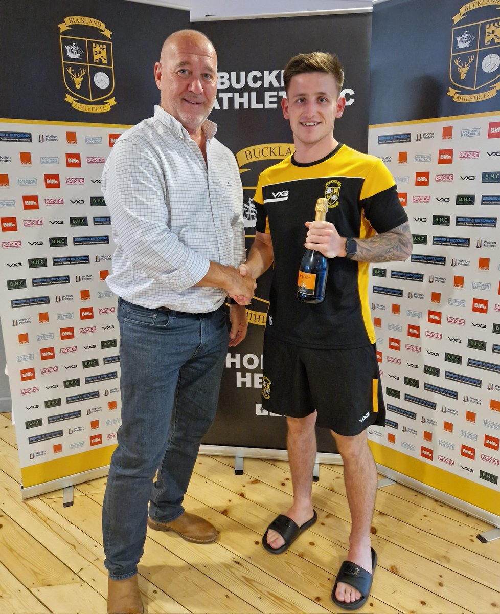 OfficalBAFC's tweet photo. 🏆 | Man of the Match
Today's Man of the Match, chosen by #Table100 was selected as @ReeceJshanley 👏.
Well done, Shans!
#UpTheBucks 🟡⚫️ https://t.co/atgxLYFfwX