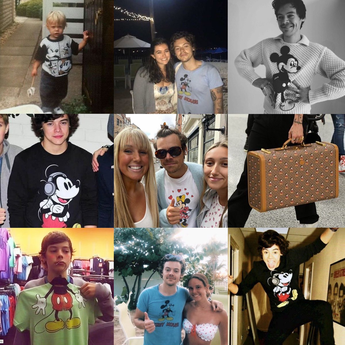 thehrrycore's tweet photo. Harry Styles is a Mickey Mouse lover https://t.co/lKoVYPrK59