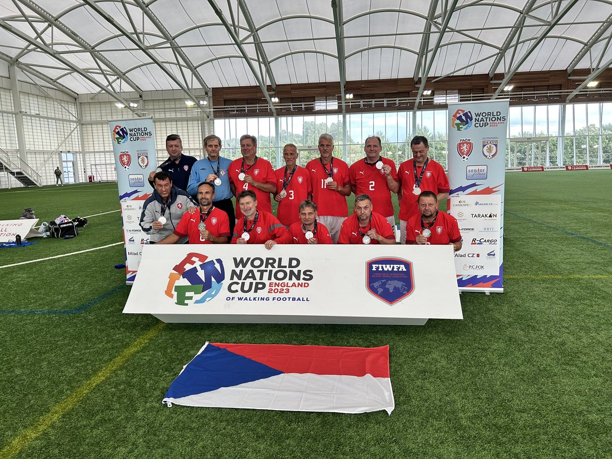 BirminghamWFC's tweet photo. England win 2-1 on penalties in the final of the world nations cup 
#stgeorgespark #walkingfootballassociation #kppackaging #zicam #pharmacy2u #WalkingFootball https://t.co/8bX528Sh0d