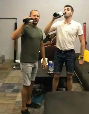 lovselby's tweet image. Two good friends in the Semi-Final 😊
#snooker #EuropeanMasters