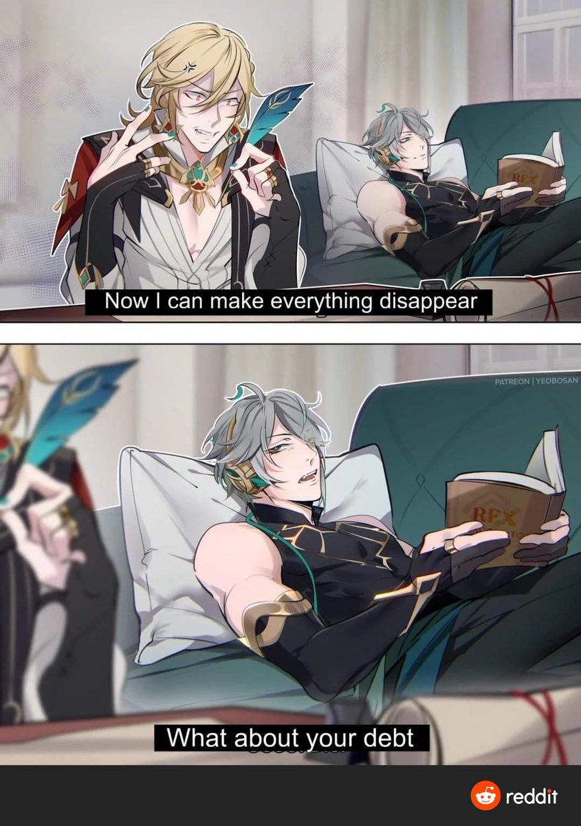 SinRequa's tweet photo. Our First Six Star Character😁😅😂
#GenshinMemes 
#GenshinImpact         #原神                     #Genshinleaks #Fontaine        
#Genshin         #genshinleak #GenshinImpactFontaine     
#Genshinleaks
#Kaveh
#Alhaitham https://t.co/giIjXeZ6el