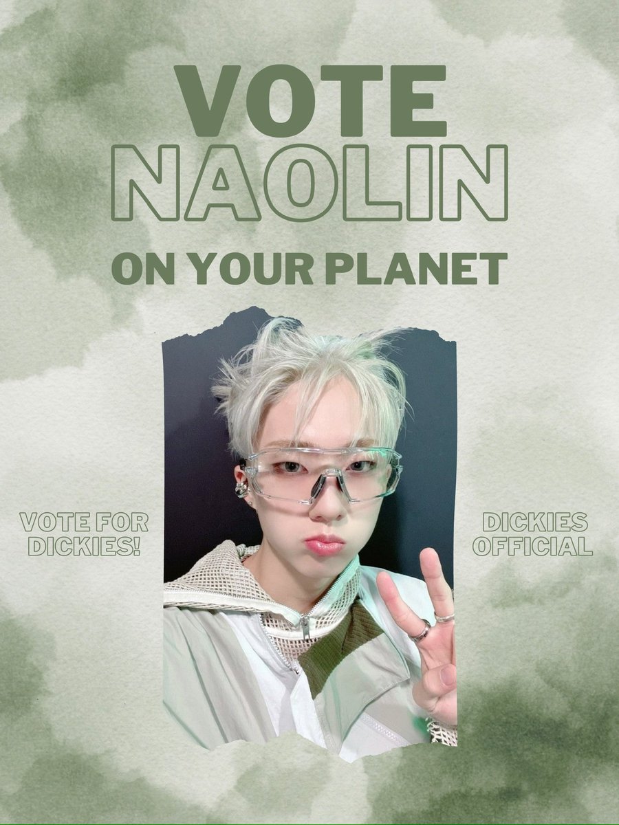 officiald1ckies's tweet photo. VOTE FOR #NAOLIN @tiotination on YOUR PLANET!
https://t.co/rk4Xp77rKO https://t.co/DnrMNvqIsi