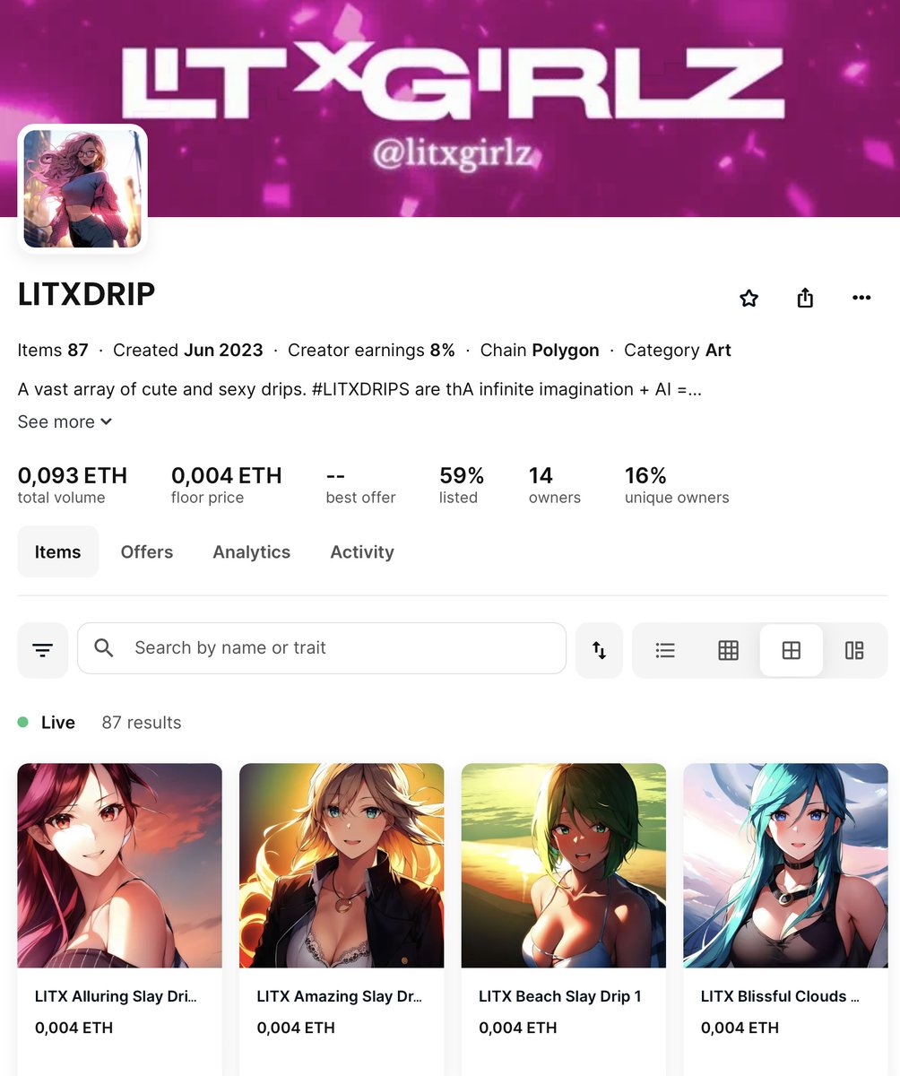OMG🥹 RESOLD 

This is so exciting for me! <a href="/litxgirlz/">LitxGirlz.eth 🔥💎</a> took Stroppy #41 🥰Thank you very much sweetie! And welcome to the Stroppy fam 😘🫶

Your Stroppy will fight in a battle for a prize of 0.02 eth 💰

Congrats to the first owner <a href="/Octospace_NFT/">Octospace 💎</a> 🔥
0,005  eth --> 0,015 eth