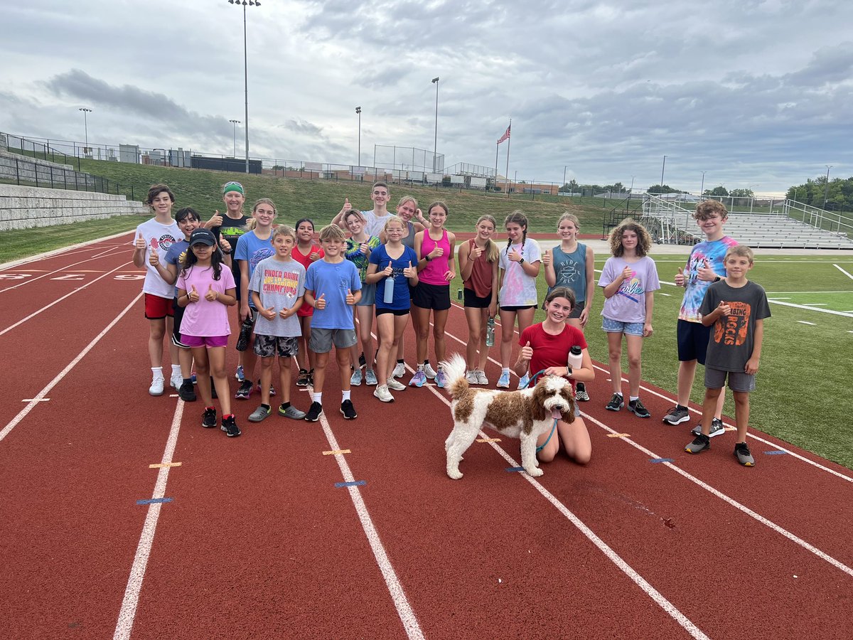 CG__XC's tweet photo. Great morning for a run!! Alphie loved running with the team. https://t.co/TMunICqu2x