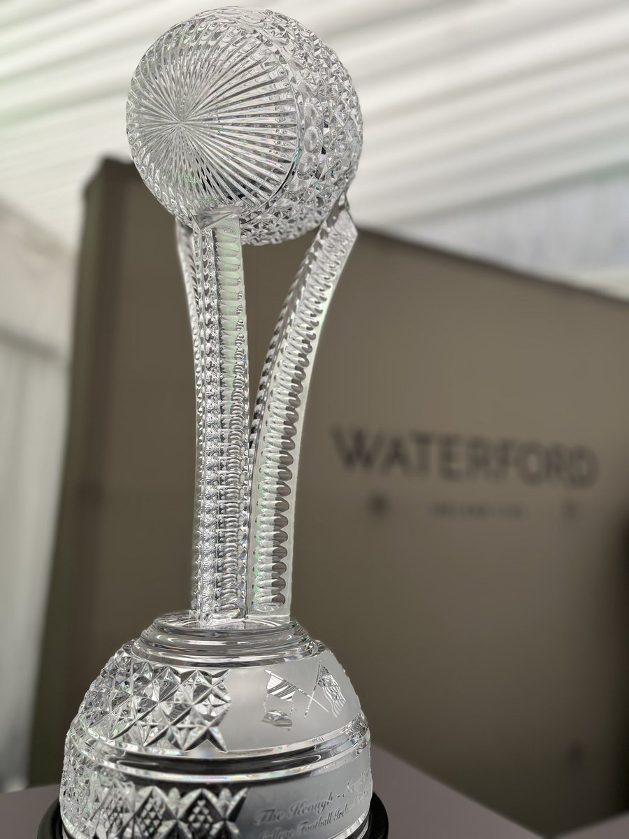 House of Waterford (@waterfordcrystl) on Twitter photo The Keough-Naughton College Trophy. The <a href="/WaterfordCrystl/">House of Waterford</a> trophy will be awarded to the winning team of the <a href="/cfbireland/">Aer Lingus College Football Classic</a> <a href="/AerLingus/">Aer Lingus</a> College Game in the <a href="/AVIVAStadium/">AVIVA Stadium</a>.
<a href="/NavyFB/">Navy Football</a> <a href="/NDFootball/">Notre Dame Football</a> <a href="/TourismIreland/">Tourism Ireland</a>
#muchmorethanagame The Keough-Naughton College Trophy. The <a href="/WaterfordCrystl/">House of Waterford</a> trophy will be awarded to the winning team of the <a href="/cfbireland/">Aer Lingus College Football Classic</a> <a href="/AerLingus/">Aer Lingus</a> College Game in the <a href="/AVIVAStadium/">AVIVA Stadium</a>.
<a href="/NavyFB/">Navy Football</a> <a href="/NDFootball/">Notre Dame Football</a> <a href="/TourismIreland/">Tourism Ireland</a>
#muchmorethanagame