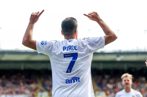 JRCooper26's tweet photo. Joel Piroe is the first player to score for Leeds United whose surname ends in two vowels since Luciano Becchio in January 2013 against Birmingham. Only 85 to go to catch Becchio's total. #lufc https://t.co/PSZjQafhM2