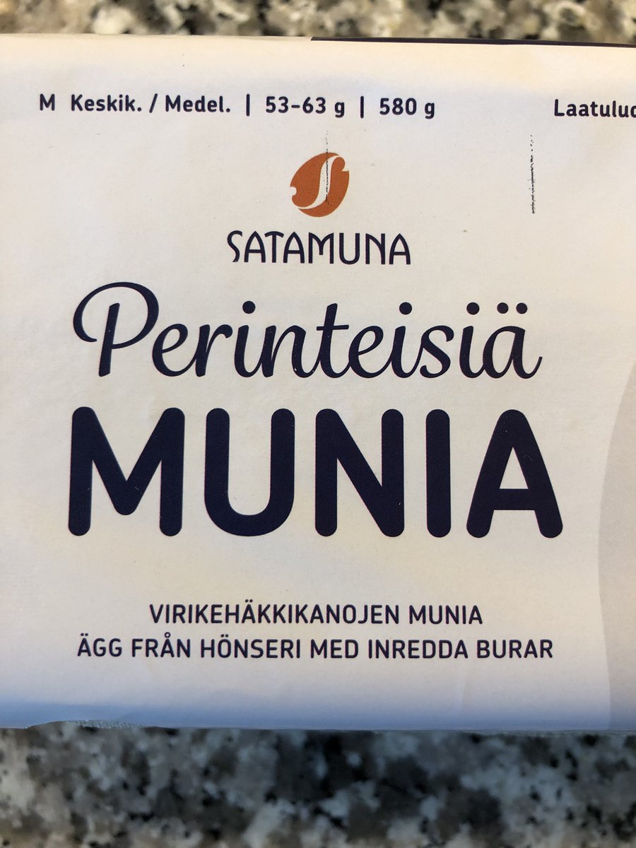 eilawester's tweet photo. Ostin tänään ”Perinteisiä munia”.
Jäin miettimään, millaisiahan ovat ne ei-perinteiset #munat. https://t.co/XtXYyI7uvG